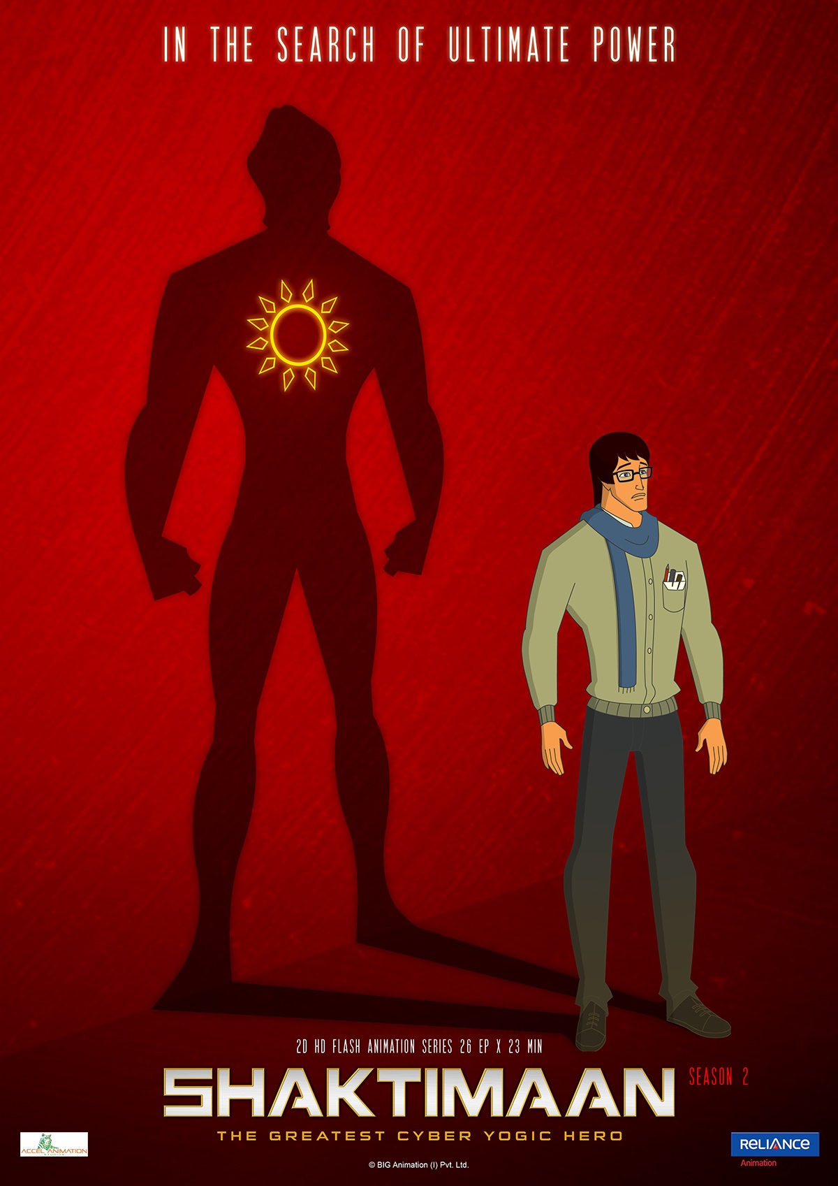 Shaktimaan Animated Official Release Poster