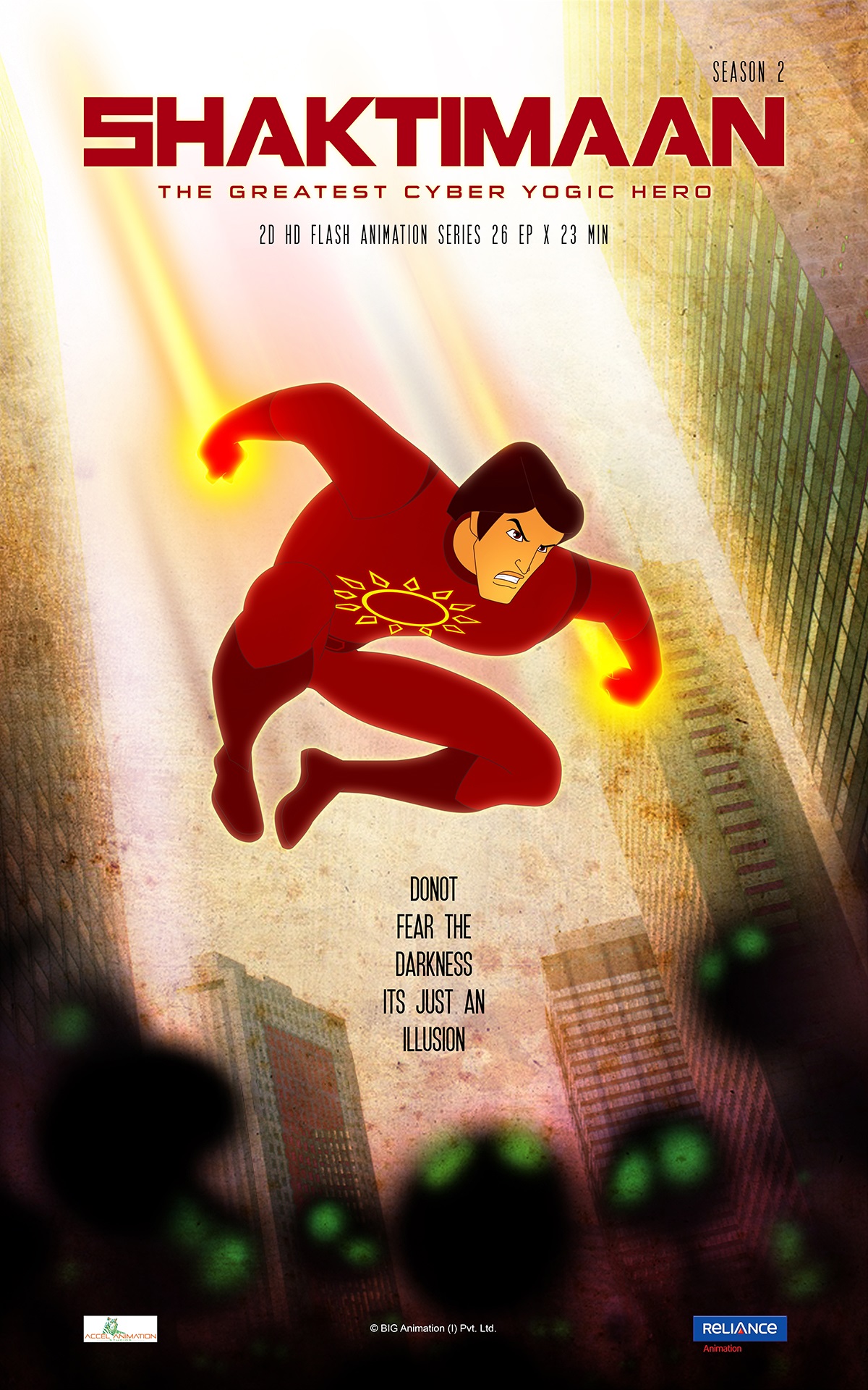 Shaktimaan Animated Official Release Poster